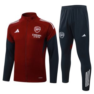 Conjunto Arsenal 2025/26 - Bordó con escudo blanco